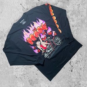 Betty Boop x  Long Sleeve  x Medium